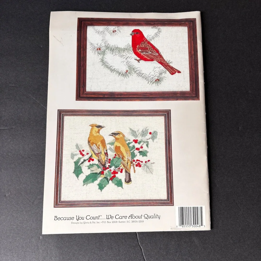 Gloria & Pat‎ Birds of North America Cross Stitch Pattern Book 48 Vintage 1986